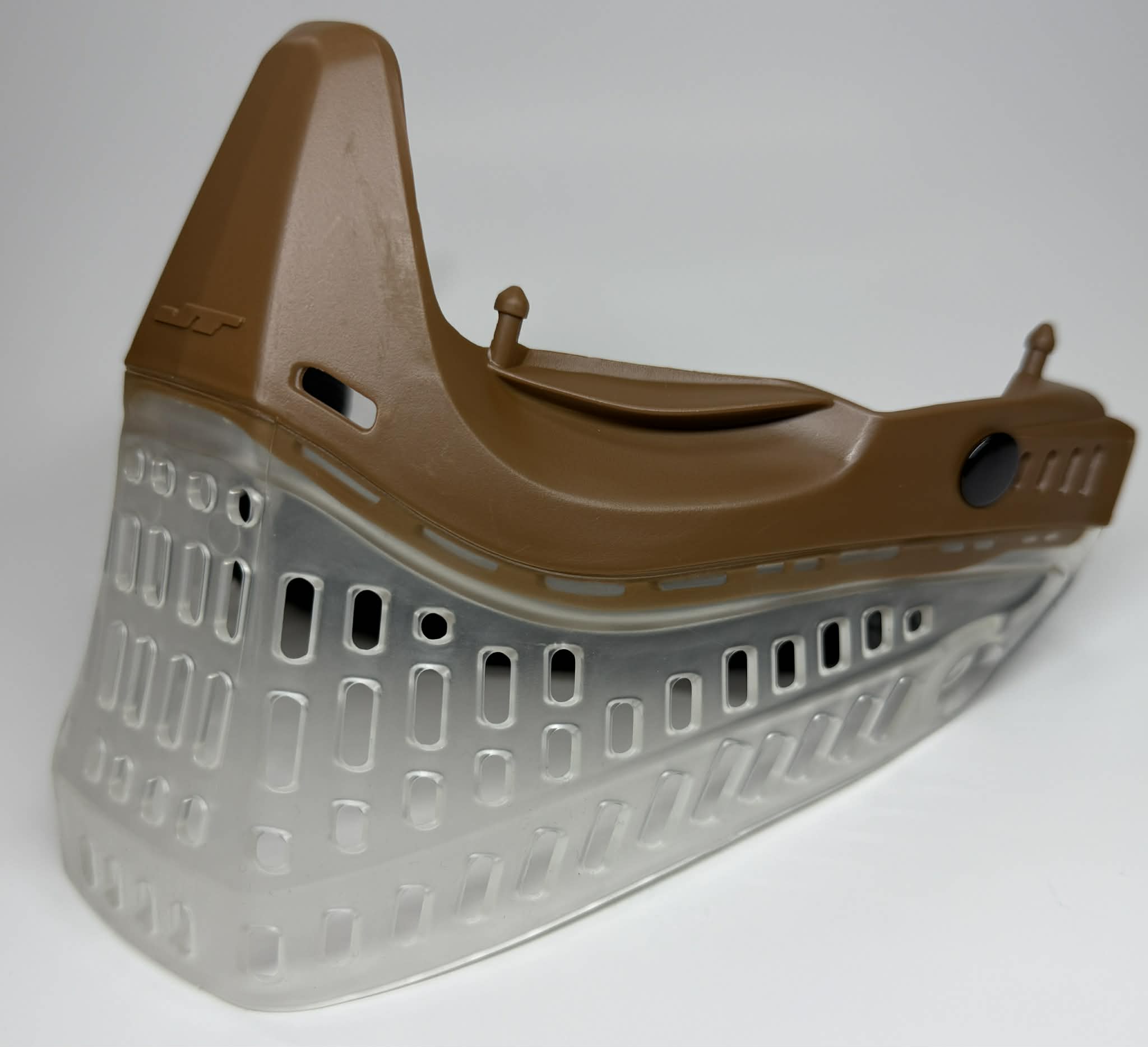 Brown and Ice Clear Lower - with Magnetic Chinstrap for JT Proflex