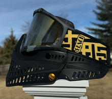 Load image into Gallery viewer, Black and Gold DV8 Proflex - Full Goggle Build
