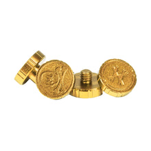 Load image into Gallery viewer, HK Machined Goggle Screw Set &quot;Icon&quot; Gold
