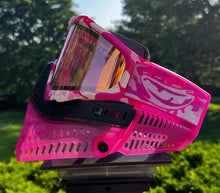 Load image into Gallery viewer, Nuclear Translucent Pink JT Proflex Mask - Full Goggle Build
