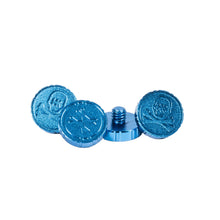 Load image into Gallery viewer, HK Machined Goggle Screw Set &quot;Icon&quot; Blue
