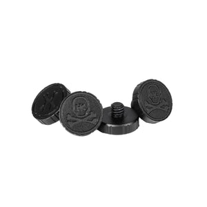 HK Machined Goggle Screw Set "Icon" Black