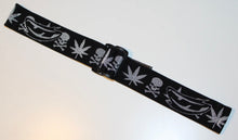 Load image into Gallery viewer, Glitter Skulls and Weed Strap - Limited Edition
