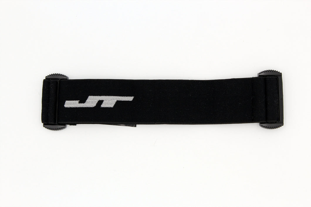 JT Standard Issue Woven Strap Black with White logo