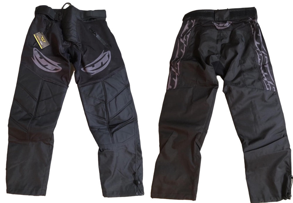 Preorder Prototype JT Pants with reinforced knees and drawstring ankles - Blackout
