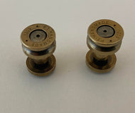 Brass Bullet Casing screws for JT ears - set of 2 FMJT screws hardware