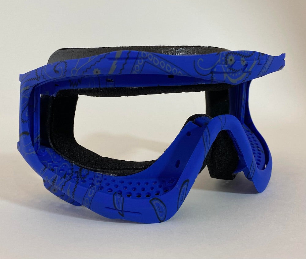 JT Proflex Paintball Mask LE - Bandana Blue - Choose Lens JT Proflex Paintball Mask LE - Bandana Blue - Choose Lens