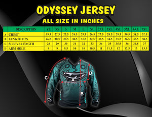 Custom Odyssey Pro JT Jersey for Teams