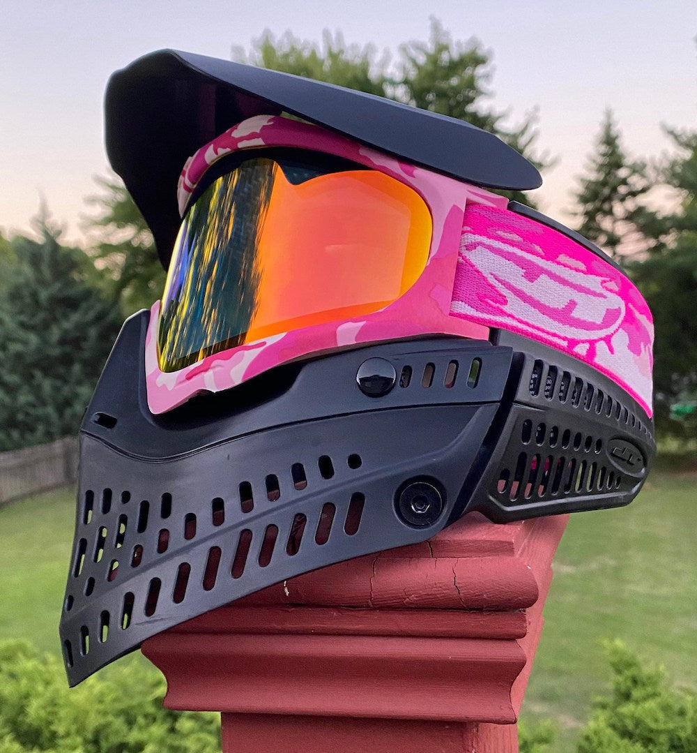 Limited Edition Pink Camo and Black JT Proflex - 2 frames and 2 straps –  Paintball Retro