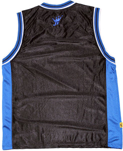 JT Basketball Jersey - Blue/Black
