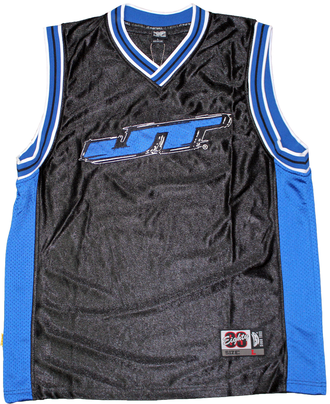 JT Basketball Jersey - Blue/Black