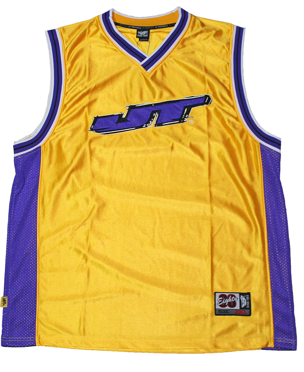 JT Basketball Jersey - Gold/Purple