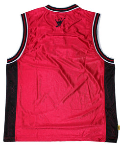 JT Basketball Jersey - Red/Black